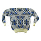 Vintage 1980s Repage Knit Abstract Pattern Crewneck Sweater Men's Large from propervintagecanada