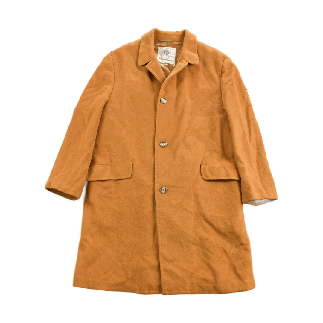 Vintage 1980s Rexmoor Cashmere Over Coat from propervintagecanada