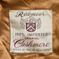 Vintage 1980s Rexmoor Cashmere Over Coat from propervintagecanada