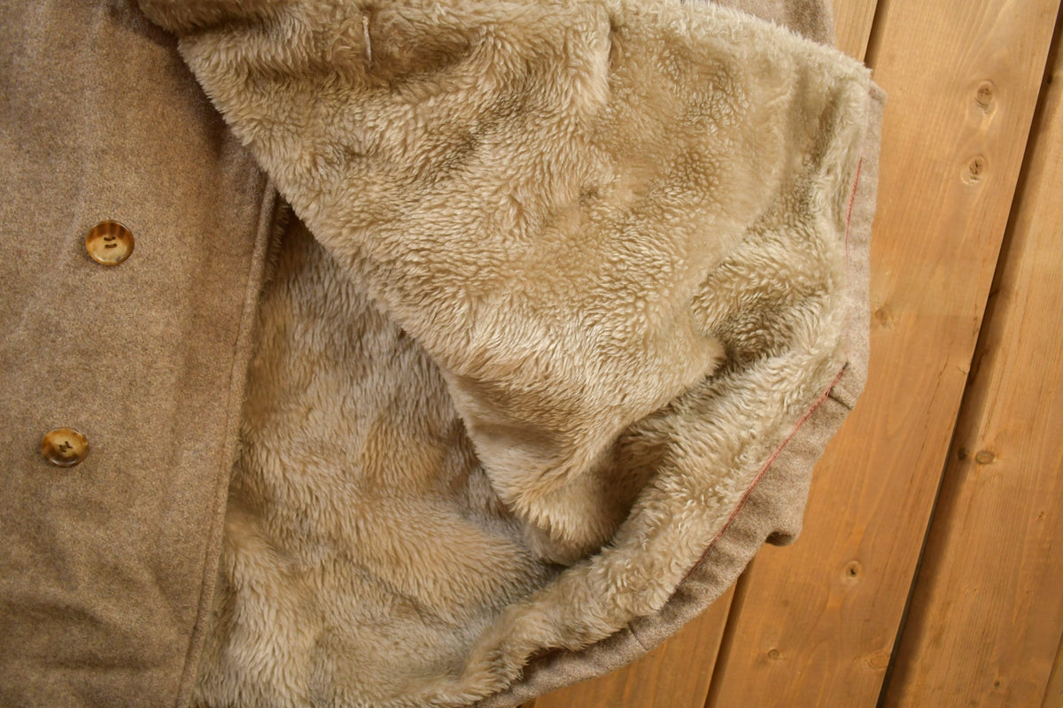 Vintage 1980s Ricardo Oliver Fur Coat from propervintagecanada