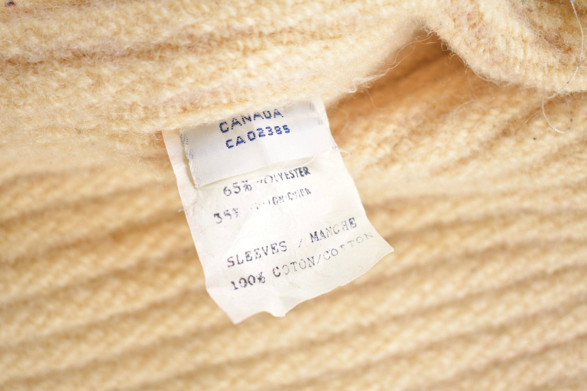 Vintage 1980s Richard Gagnon Thermal Lined Bomber Jacket Men's Small from propervintagecanada