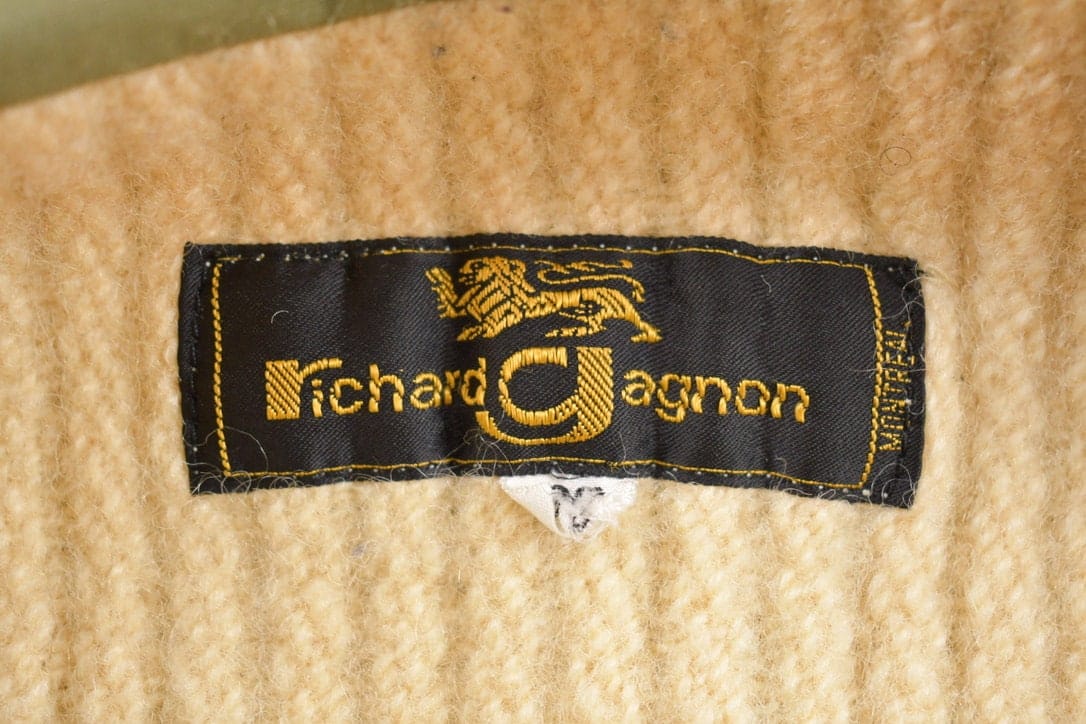 Vintage 1980s Richard Gagnon Thermal Lined Bomber Jacket Men's Small from propervintagecanada