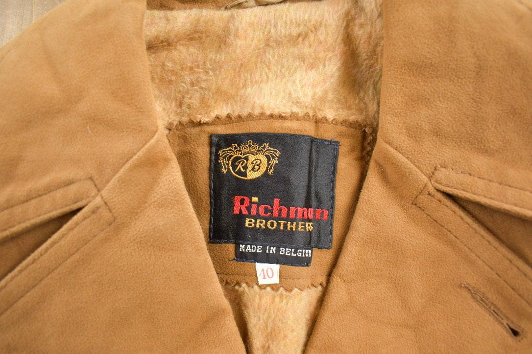 Vintage 1980s Richman Brothers Suede Jacket from propervintagecanada