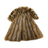 Vintage 1980s Ricky & Ingo Full Length Brown Raccoon Fur Coat Adult M Men&