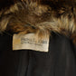 Vintage 1980s Ricky & Ingo Full Length Brown Raccoon Fur Coat Adult M Men's Medium from propervintagecanada