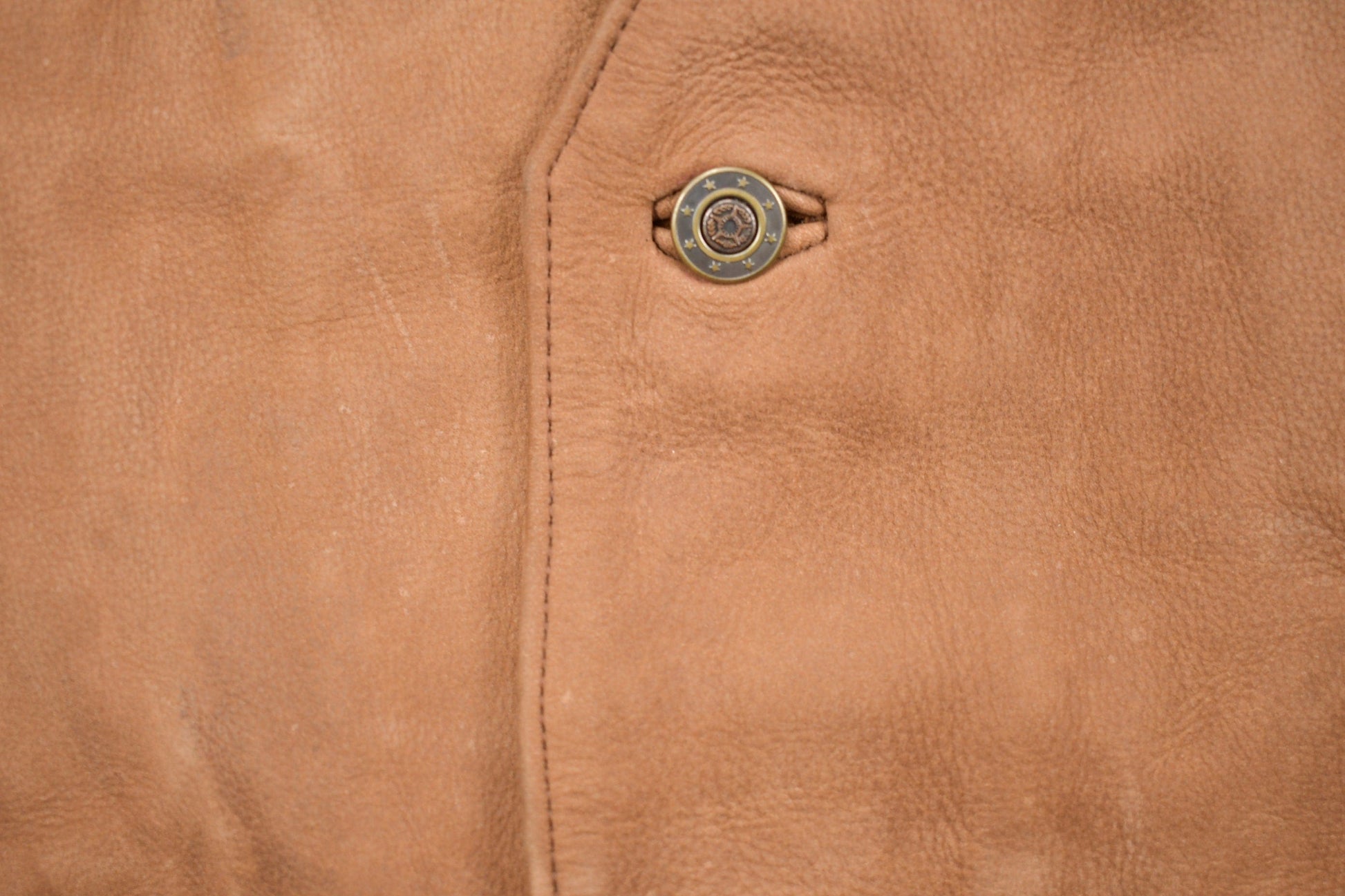 Vintage 1980s Roundtree & Yorke Brown Leather Vest Men's Medium from propervintagecanada
