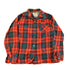 Vintage 1980s Royal Highlander Plaid Wool Flannel Button Up Shirt Women&
