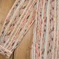 Vintage 1980s Ruffle Collar Button Up Shirt Men's Small from propervintagecanada