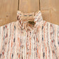 Vintage 1980s Ruffle Collar Button Up Shirt Men's Small from propervintagecanada