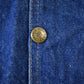 Vintage 1980s Saddle King Western Denim Vest Men's 2XL from propervintagecanada