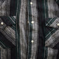 Vintage 1980s Saddle King Western Plaid Button Up Shirt Made In USA Men's Large from propervintagecanada