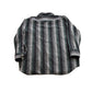 Vintage 1980s Saddle King Western Plaid Button Up Shirt Made In USA Men's Large from propervintagecanada