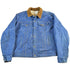 Vintage 1980s Saddle King Western Sherpa Lined Denim Jean Jacket Men&