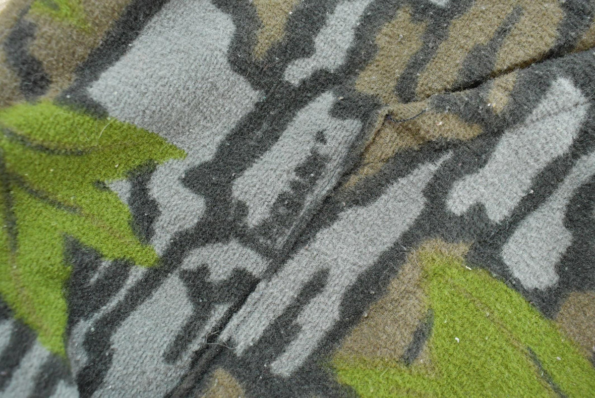 Vintage 1980s SafTBak Trebark RealTree Full Zip Fleece Sweater Men's M from propervintagecanada