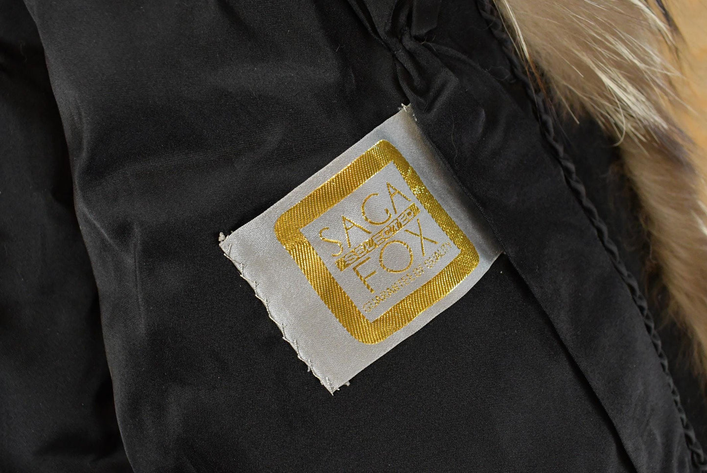 Vintage 1980s Saga Fox Fox Fur Jacket Adult Large Men's Large from propervintagecanada
