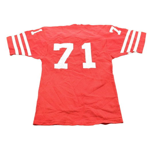 Vintage 1980s San Francisco 49ers Keith Fahnhorst Sand-Knit NFL Football Jersey Youth M from propervintagecanada