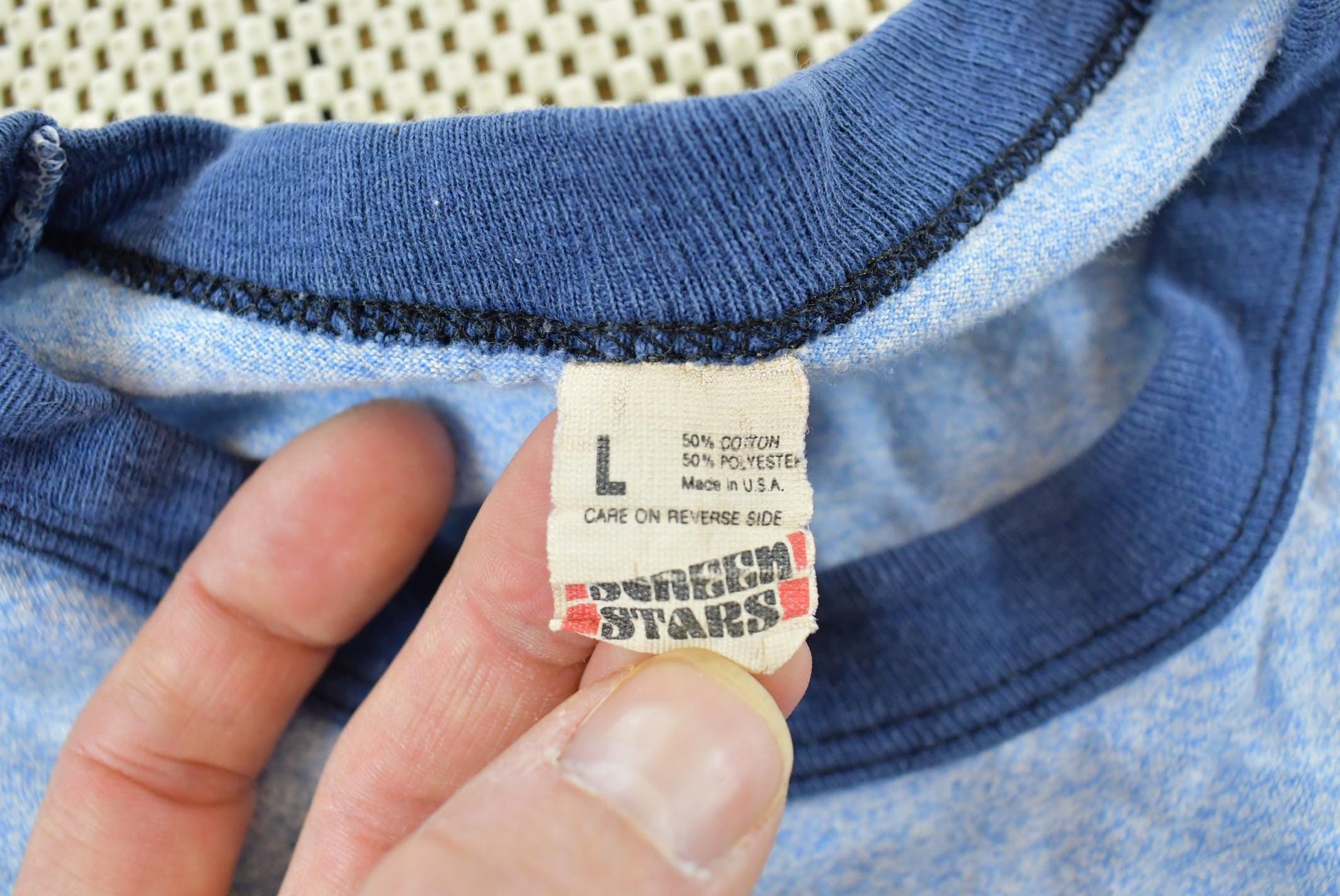 Vintage 1980s San Francisco Sailboat Souvenir Ringer T Shirt Mens S from propervintagecanada