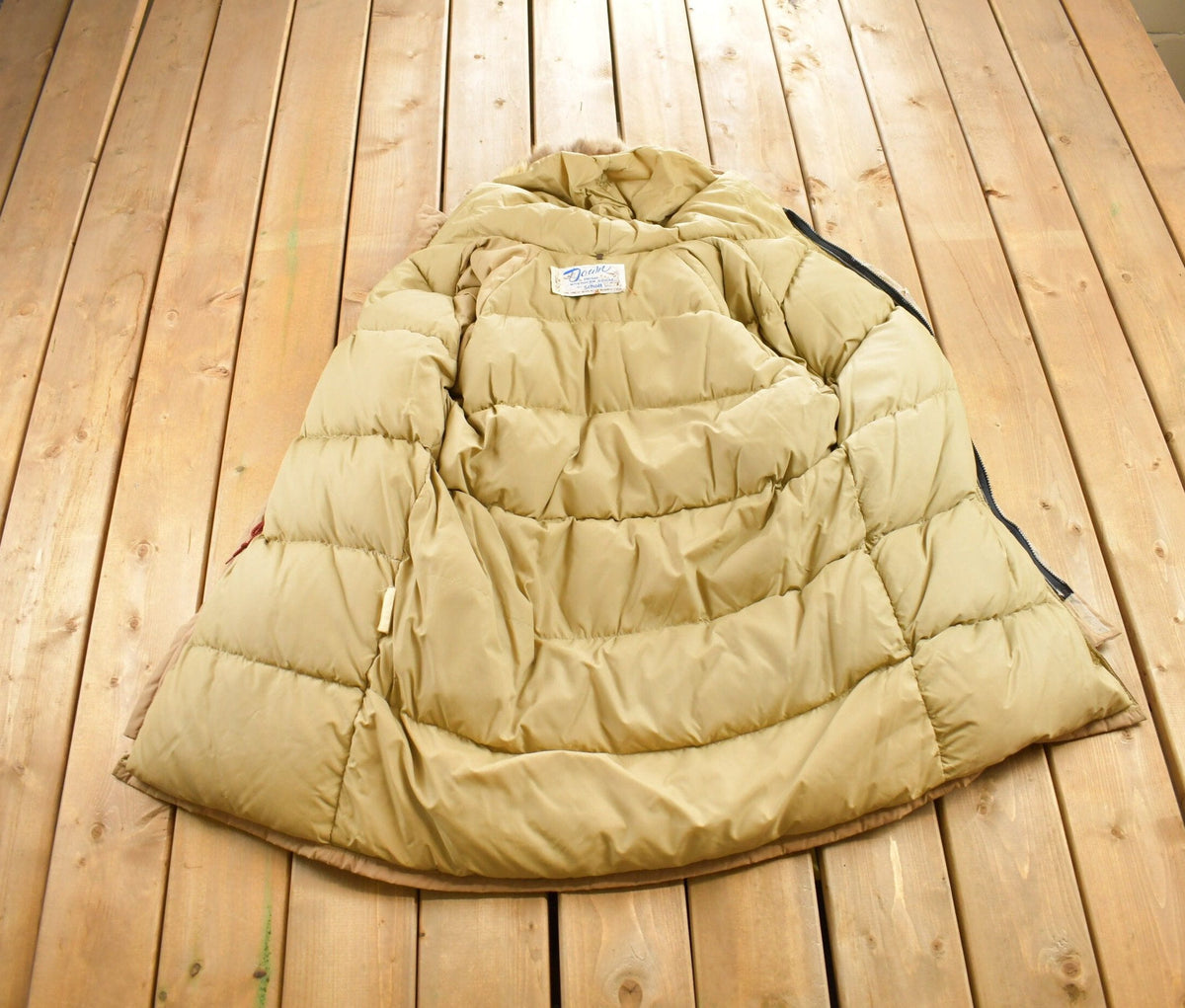 Vintage 1980s Schott Puffer Jacket from propervintagecanada
