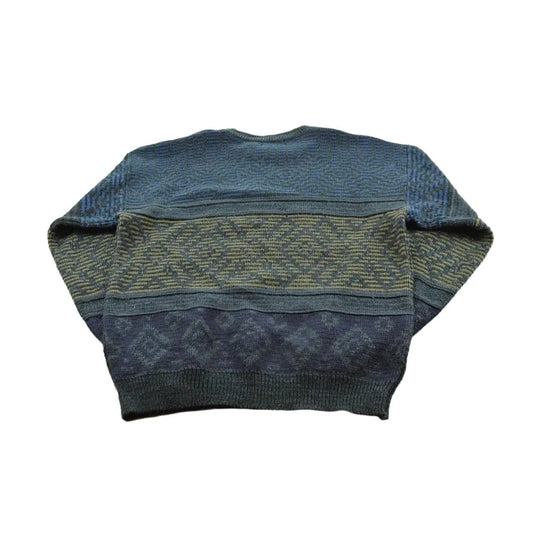 Vintage 1980s Sears Acrylic Knitted Crewneck Sweater Men's M from propervintagecanada