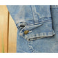 Vintage 1980s Sears Blanket Lined Denim Chore Jacket Men's L / Jean Jacket / Union Made in USA / Distressed / Faded / 80s Workwear from propervintagecanada
