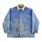 Vintage 1980s Sears Blanket Lined Denim Chore Jacket Men's XL from propervintagecanada
