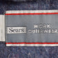 Vintage 1980s Sears Blanket Lined Denim Chore Jacket Men's XL from propervintagecanada