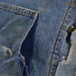 Vintage 1980s Sears Blanket Lined Denim Chore Jacket Men's XL from propervintagecanada