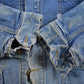 Vintage 1980s Sears Blanket Lined Denim Chore Jacket Men's XL from propervintagecanada