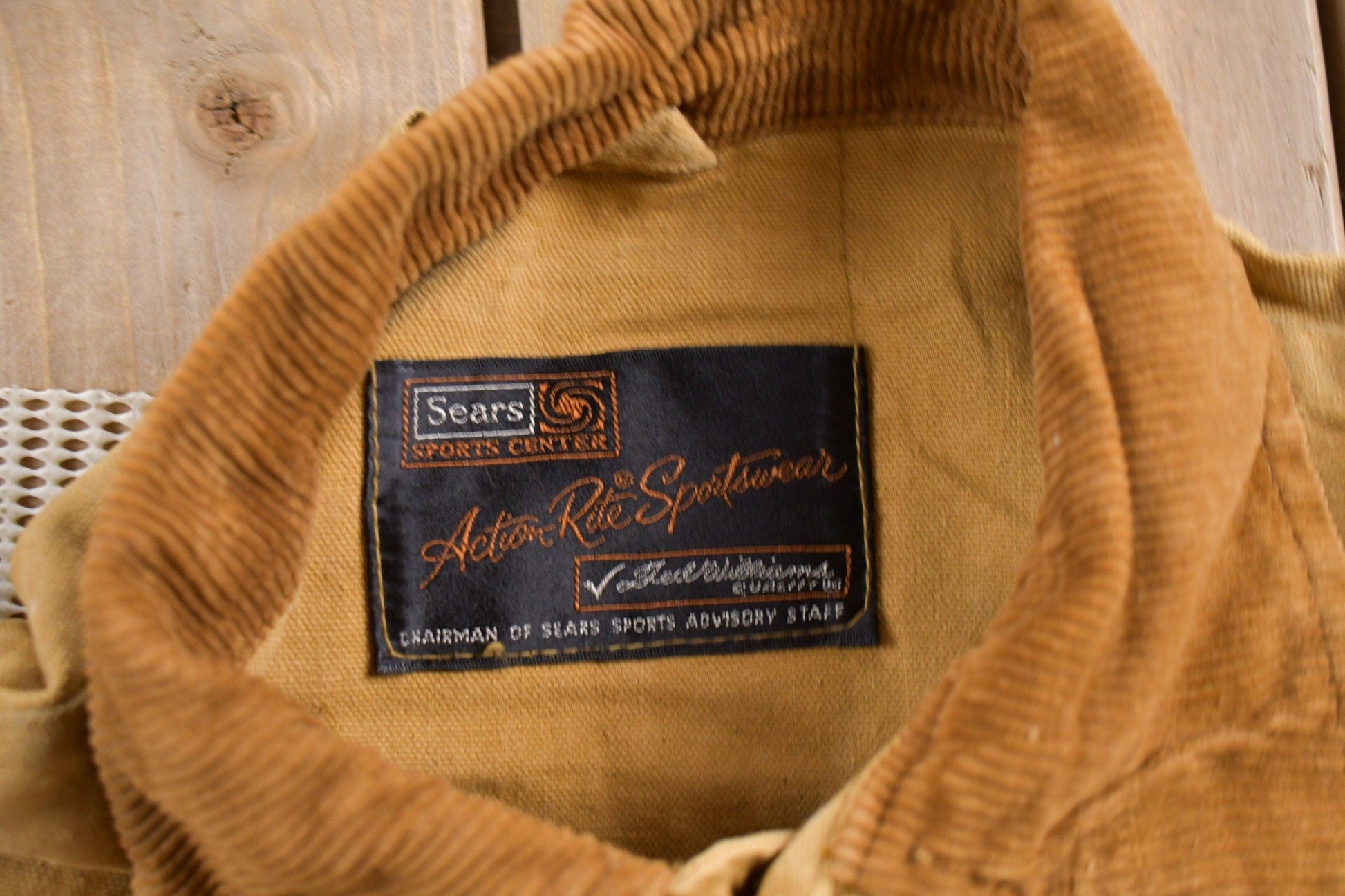 Vintage 1980s Sears Canvas Chore Coat Men's Medium from propervintagecanada