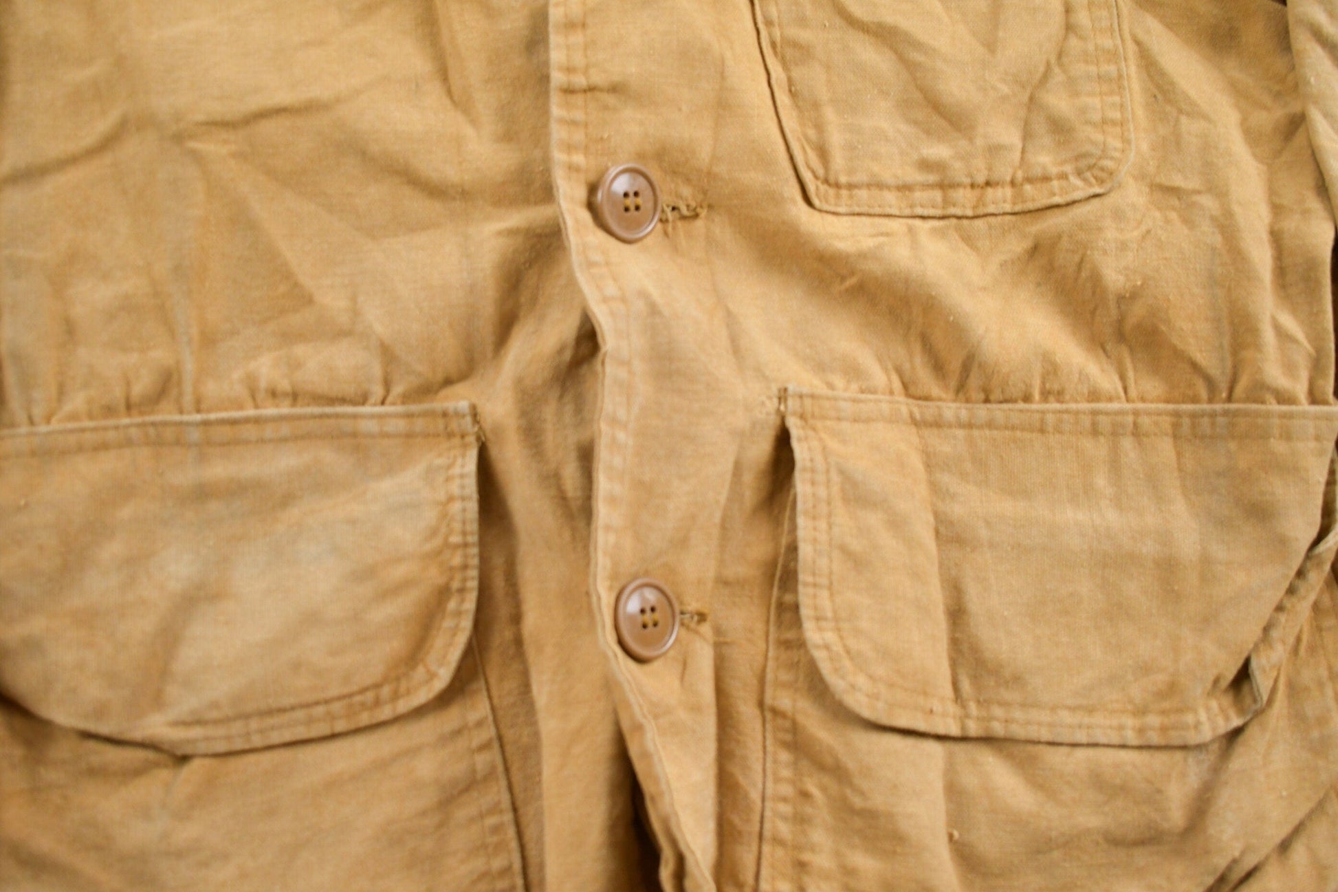 Vintage 1980s Sears Canvas Chore Coat Men's Medium from propervintagecanada