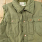 Vintage 1980s Sears Field-Masters Green Puffer Vest Men's L from propervintagecanada