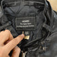 Vintage 1980s Sears Leather Moto Cafe Racer Biker Jacket Men's Large from propervintagecanada