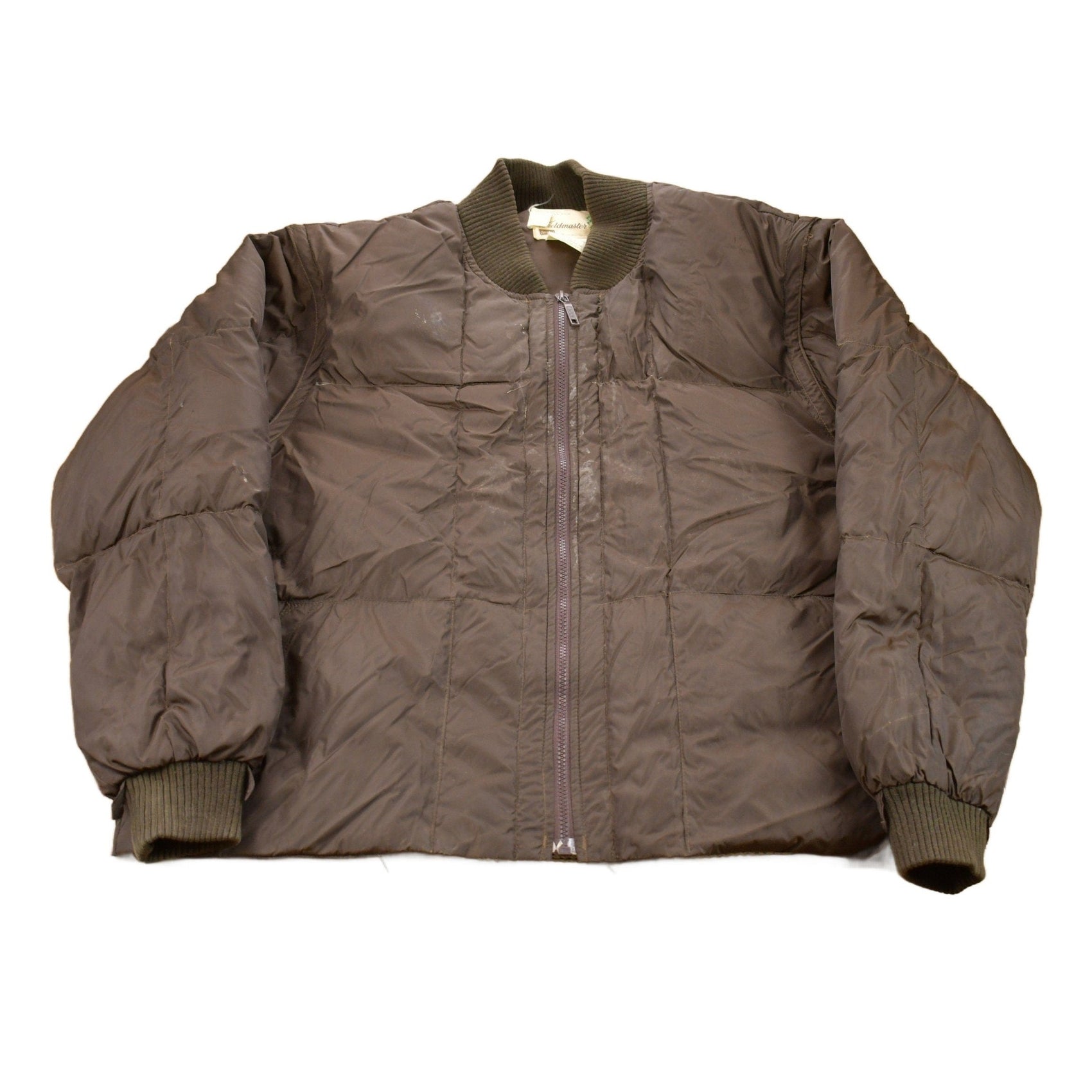 Vintage 1980s Sears Master Quilted Jacket Men's XL from propervintagecanada