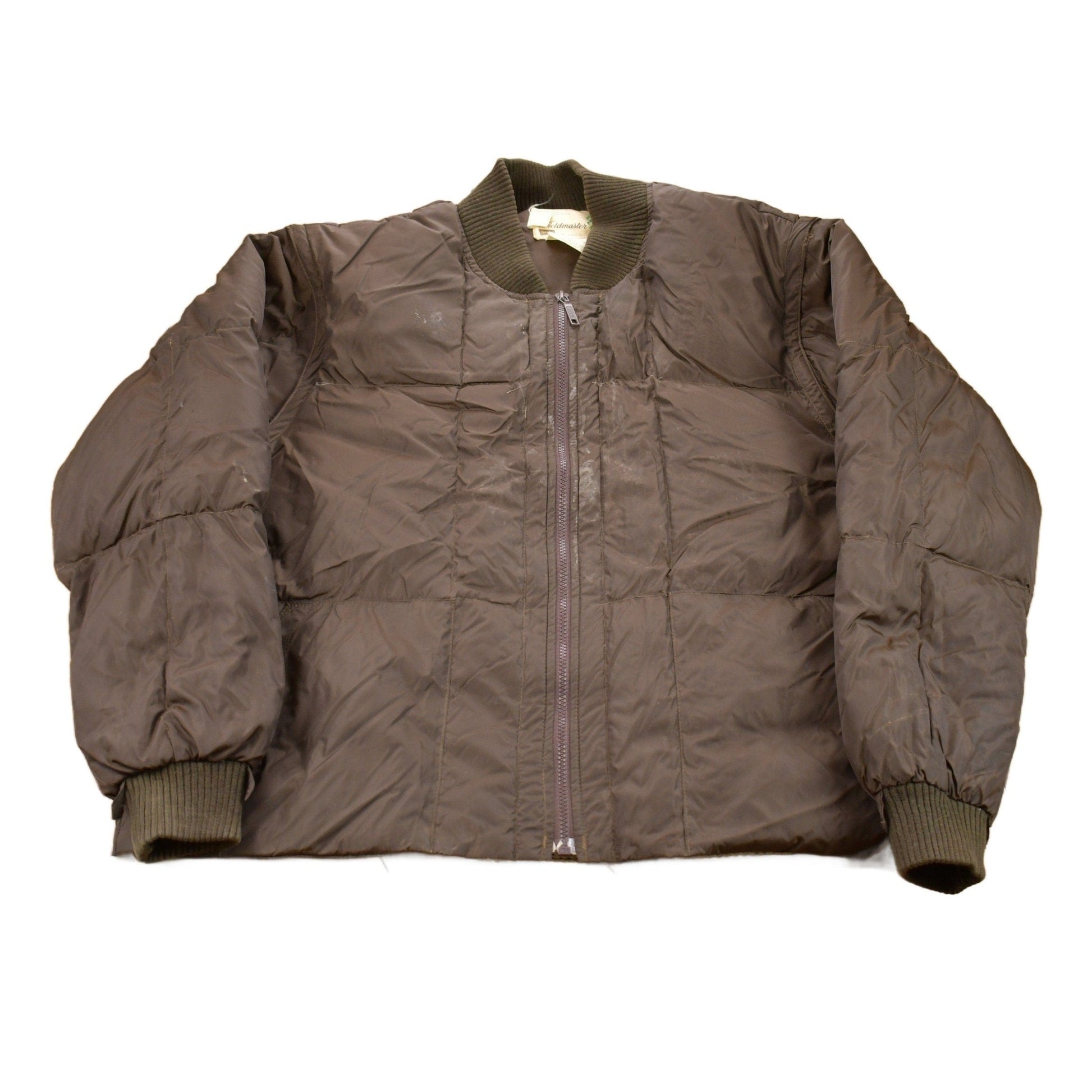 Vintage 1980s Sears Master Quilted Jacket Men's XL from propervintagecanada