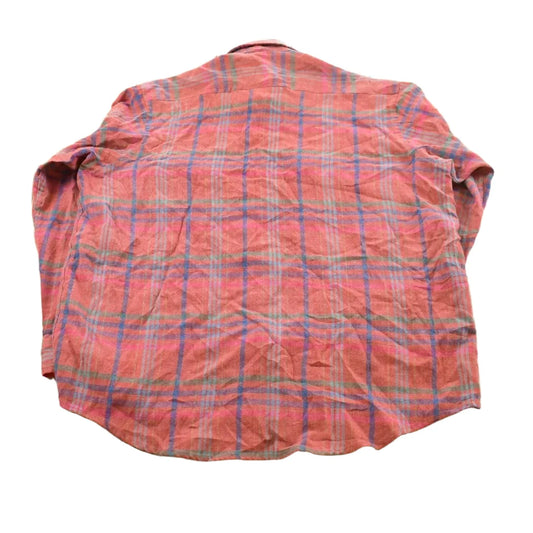 Vintage 1980s Sears Roebuck Plaid Button Up Shirt Mens L from propervintagecanada
