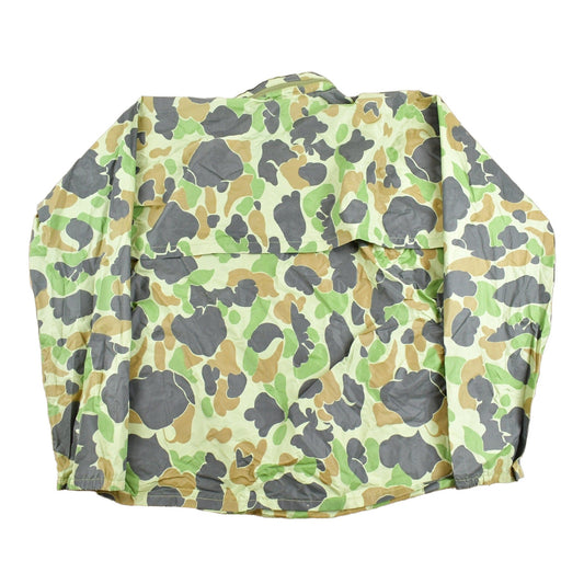 Vintage 1980s Sellers Inc Camo Windbreaker Jacket Men's Large from propervintagecanada