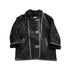 Vintage 1980s Sequence Authentic Black Shearling Fur Jacket from propervintagecanada
