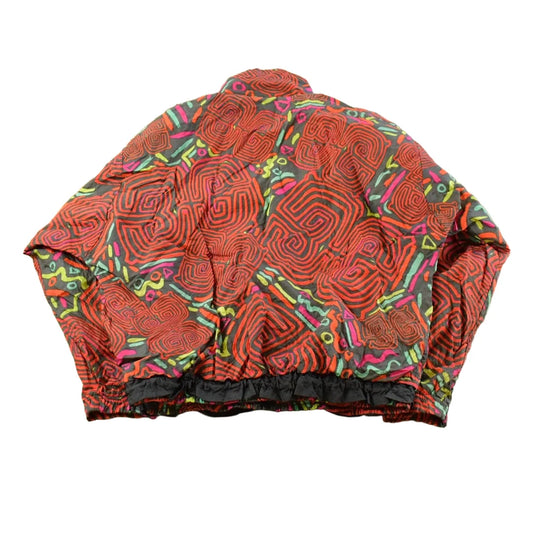 Vintage 1980s Sergio Tacchini Embroidered Windbreaker Women's L from propervintagecanada
