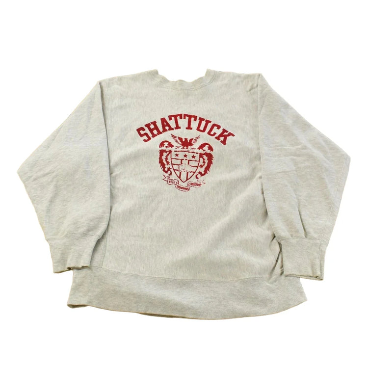 Vintage 1980s Shattuck St Mary's Champion Reverse Weave Crewneck Sweatshirt Men's L from propervintagecanada
