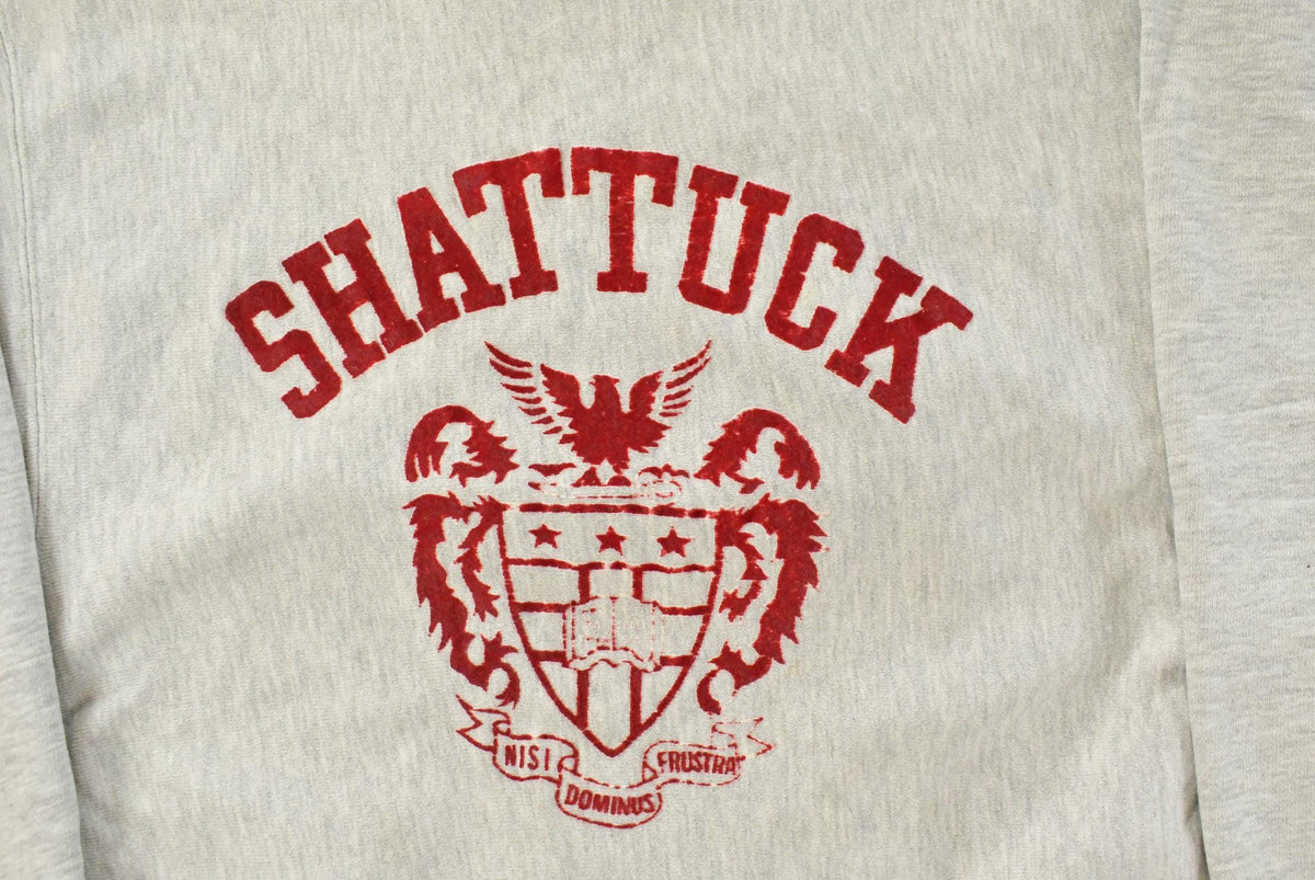 Vintage 1980s Shattuck St Mary's Champion Reverse Weave Crewneck Sweatshirt Men's L from propervintagecanada
