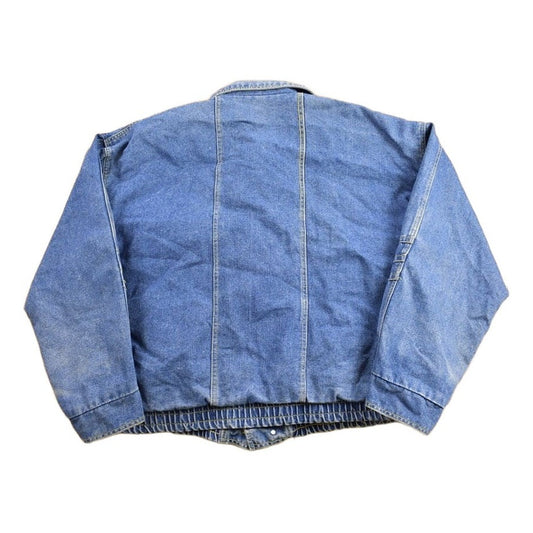 Vintage 1980s Sierra Pacific Denim Jacket Men's XL from propervintagecanada