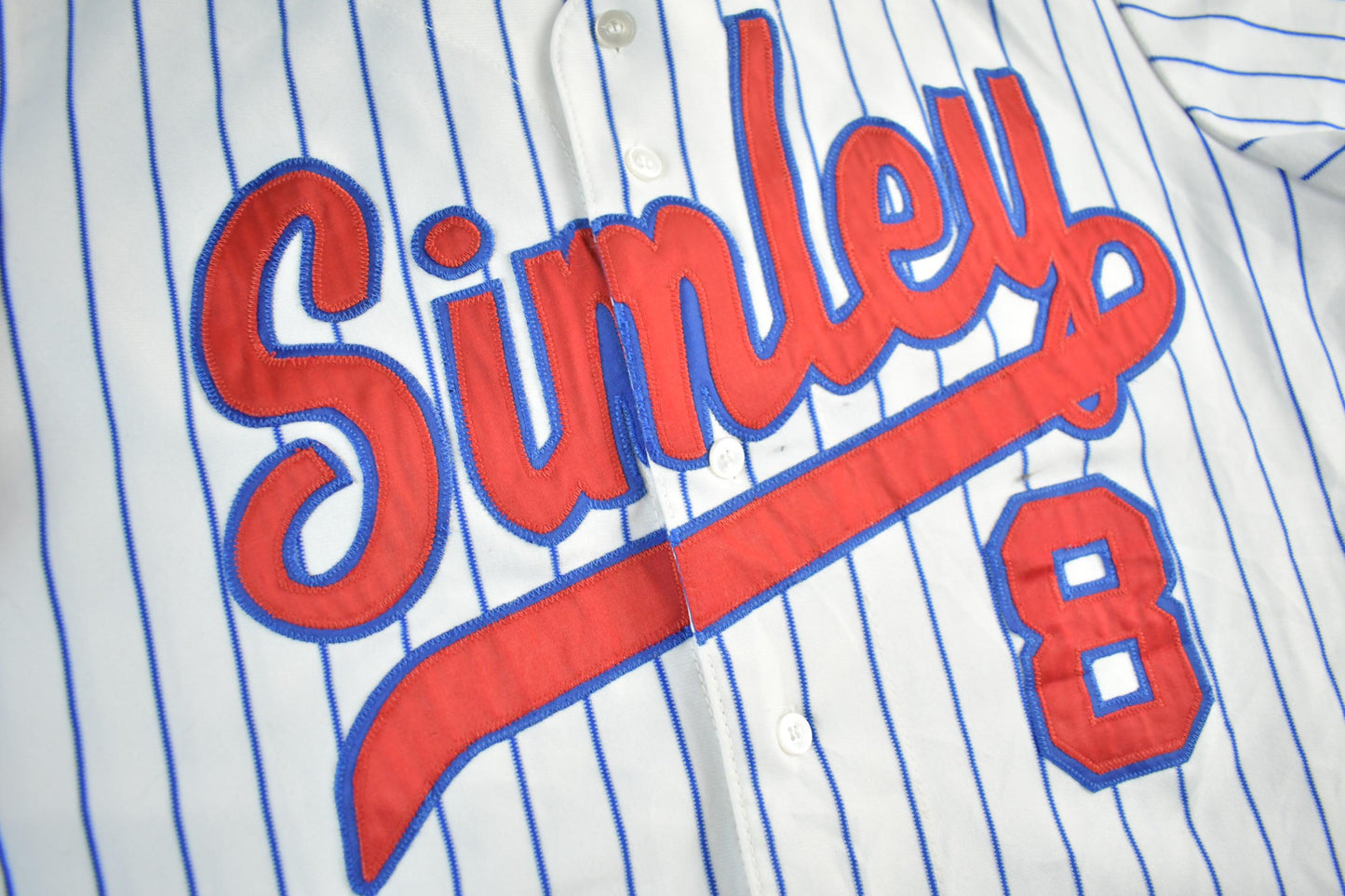 Vintage 1980s Simley Wilson Baseball Jersey Men's Large from propervintagecanada