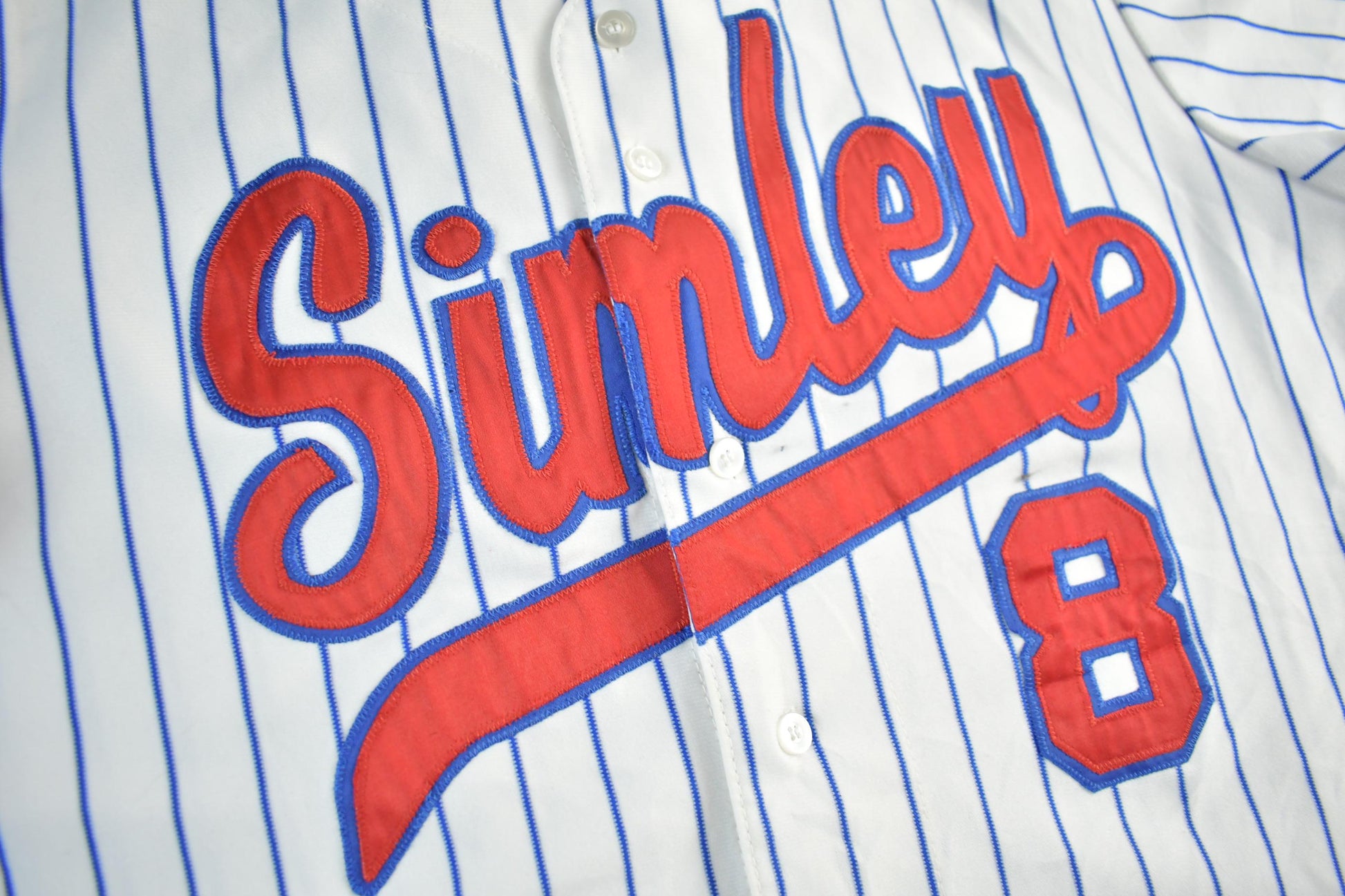 Vintage 1980s Simley Wilson Baseball Jersey Men's Large from propervintagecanada