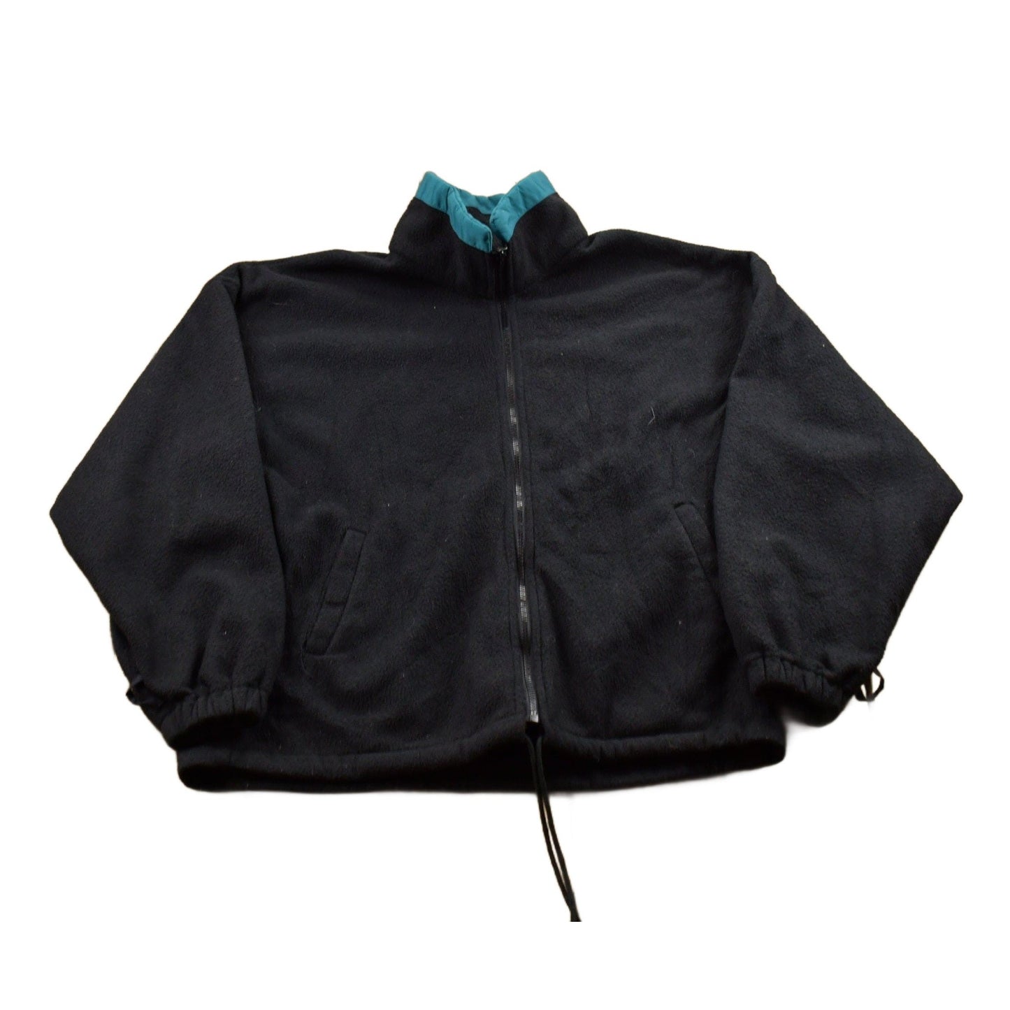 Vintage 1980s SJB Sport Full Zip Fleece Sweater Men's Large from propervintagecanada