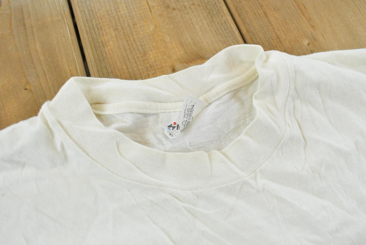 Vintage 1980s Ski Marathon T-Shirt Men's L from propervintagecanada