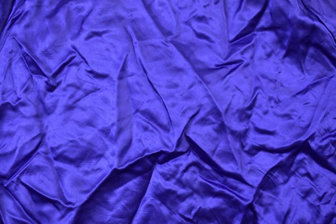 Vintage 1980s Skyline Blank Satin Varsity Jacket Men's Large from propervintagecanada