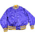Vintage 1980s Skyline Blank Satin Varsity Jacket Men&