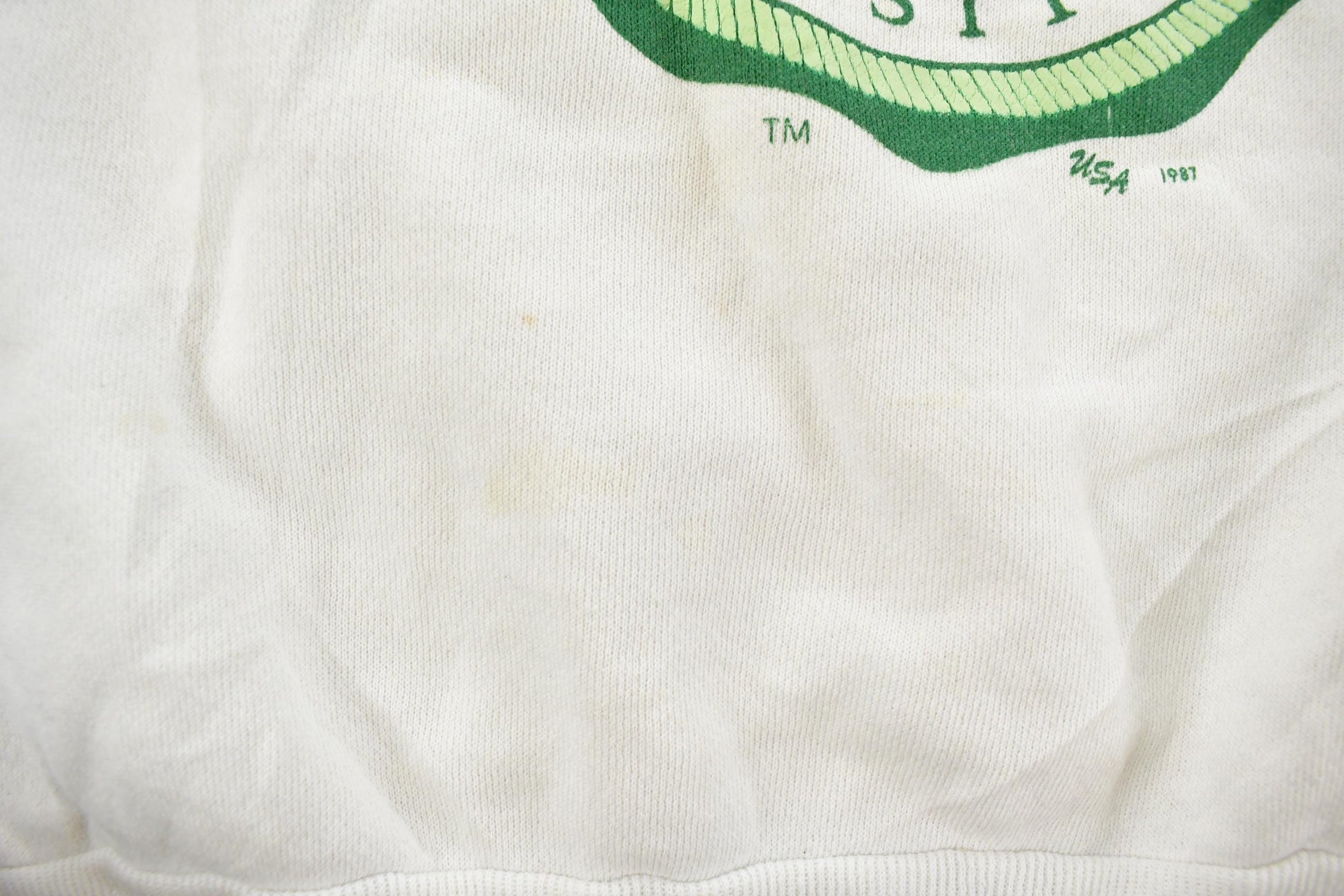 Vintage 1980s Slippery Rock University Crewneck Sweatshirt Men's Medium / NCAA Sweatshirt / Collegiate / Americana from propervintagecanada