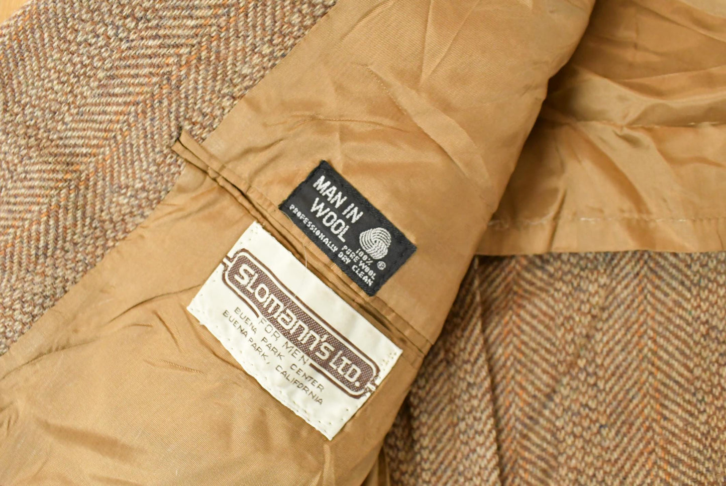 Vintage 1980s Slomann's Wool Blazer Jacket Men's Large / Tweed Jacket / Vintage 80s Jacket / Preppy Sport Coat from propervintagecanada