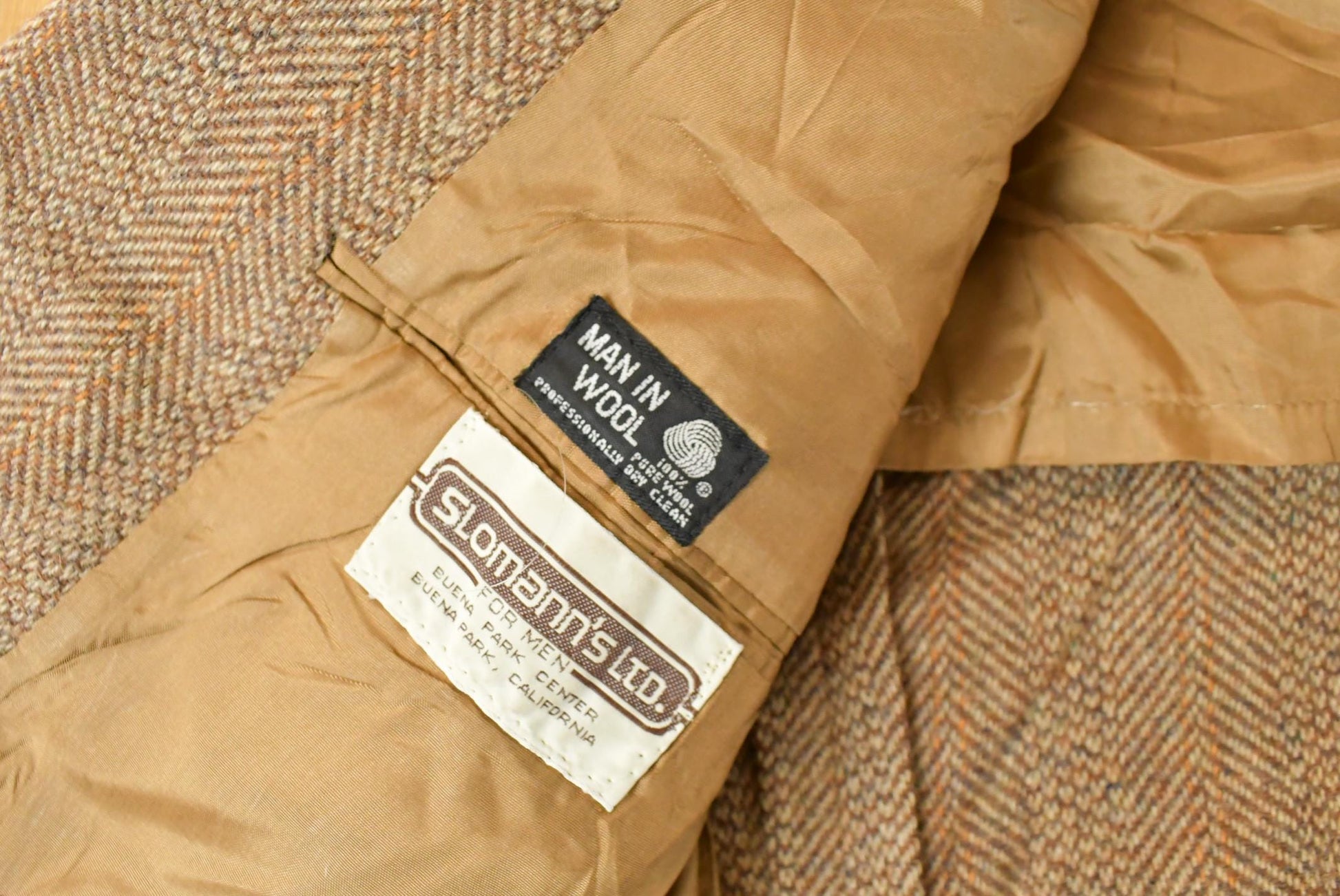 Vintage 1980s Slomann's Wool Blazer Jacket Men's Large / Tweed Jacket / Vintage 80s Jacket / Preppy Sport Coat from propervintagecanada